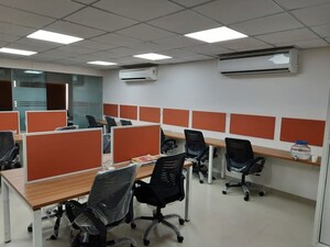 Team Area in  Office Space at Shivalik Shilp, Sanidhya – for Rent