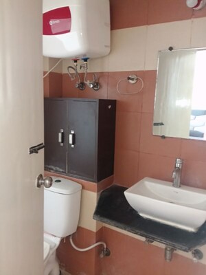 Bathroom in 2 BHK Apartment at Mahagun Mywoods, Sector 16c Greater Noida – for Rent