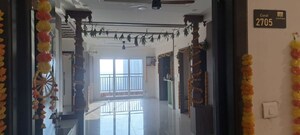 Living Room in 3 BHK Apartment at Rajapushpa Provincia, Narsingi – for Rent