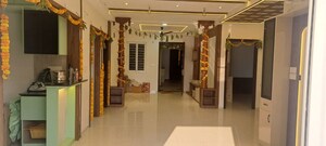 Living Room in 3 BHK Apartment at Rajapushpa Provincia, Narsingi – for Rent