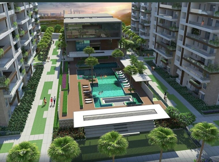 Master Plan, trendset-jayabheri-elevate 3 Bedroom 2720 Sq.Ft. Apartment In Madhapur Hyderabad 10230833