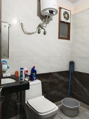 Bathroom in 2 BHK Builder Floor at Sector 23a – for Rent