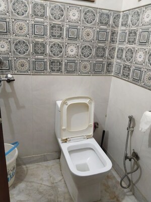Bathroom in 2 BHK Builder Floor at Sector 23a – for Rent