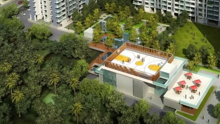 Exterior View, courtyard-by-narang-realty-and-the-wadhwa-group 3 Bedroom 1129 Sq.Ft. Apartment In Pokhran Road No Two Thane 10230820