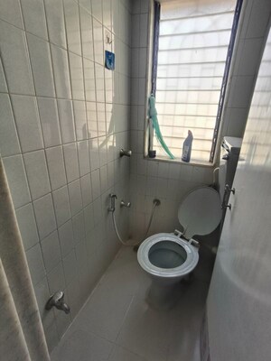 Bathroom in 1 BHK Apartment at Hiranandani Gardens Sunflower, Powai – for Rent