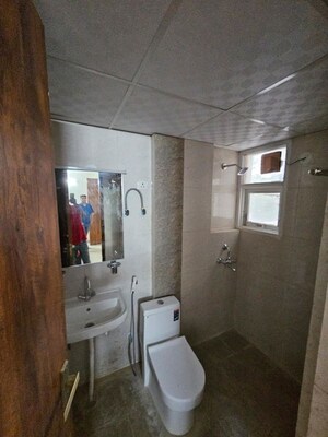 Bathroom in 3 BHK Builder Floor at Sector 10a – for Rent