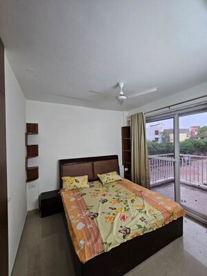 Bedroom in 3 BHK Builder Floor at Sector 10a – for Rent