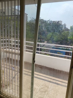 Balcony in 2.5 BHK Apartment at Kumar Sansar, Kondhwa – for Rent