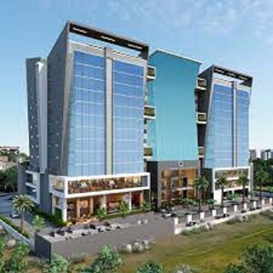  Office Space – Exterior View View at Thaltej - for Rent