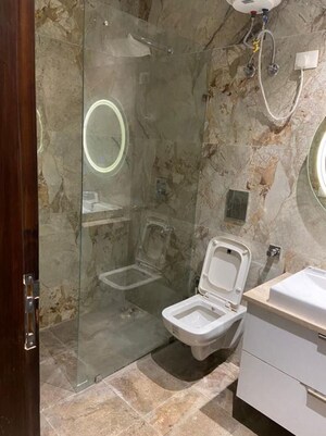 Bathroom in 3 BHK Builder Floor at Malviya Nagar – for Sale