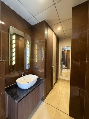 Bathroom in 3 BHK Apartment at Raj One Good Earth, Sector 71 – for Rent