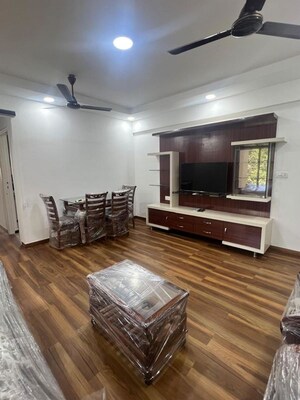 Living Room in 2 BHK Apartment at Hiranandani Estate Queens, Ghodbunder Road – for Rent