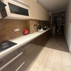 Kitchen in 3 BHK Apartment at South City 1 – for Rent