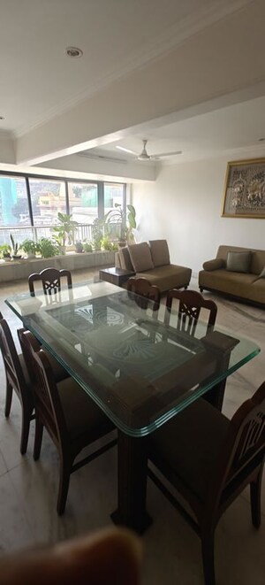 Living Room in 3 BHK Apartment at Midtown Apartment, Worli – for Rent