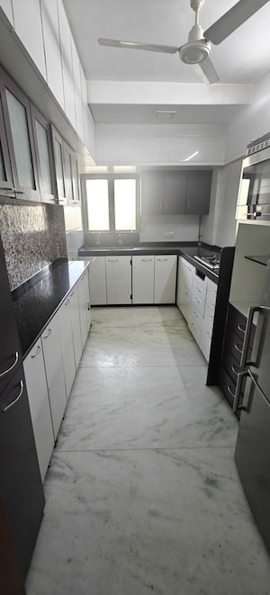 Kitchen in 3 BHK Apartment at Midtown Apartment, Worli – for Rent