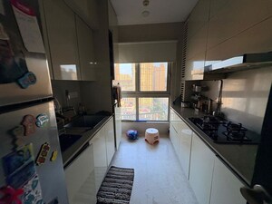 Kitchen in 2 BHK Apartment at Hiranandani Atlantis, Powai – for Rent