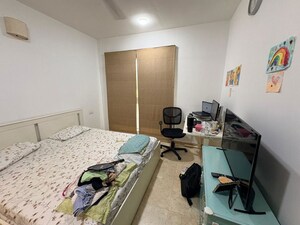 Master Bedroom in 2 BHK Apartment at Hiranandani Atlantis, Powai – for Rent