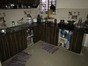 Kitchen in 3 BHK Apartment at Rayasandra – for Rent
