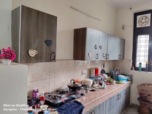 Kitchen in 3 BHK Builder Floor at Ansal Plaza Gurgaon, Palam Vihar – for Rent