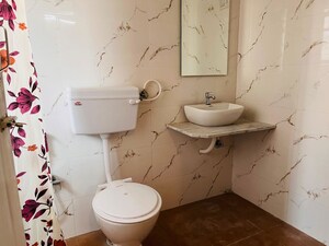 Bathroom in 1 BHK Apartment at Aarey Colony – for Rent