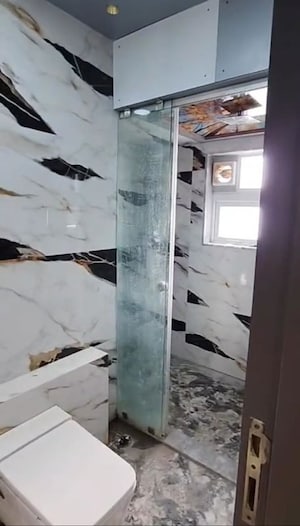 Washroom in 3 BHK Apartment at SSD Pali Palms, Bandra West – for Rent