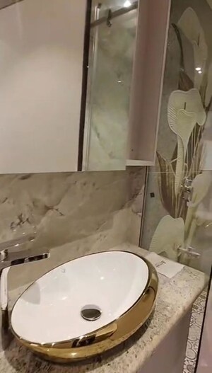 Bathroom in 3 BHK Apartment at SSD Pali Palms, Bandra West – for Rent