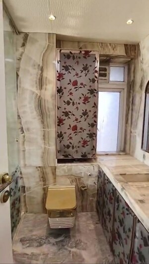 Bathroom in 3 BHK Apartment at SSD Pali Palms, Bandra West – for Rent