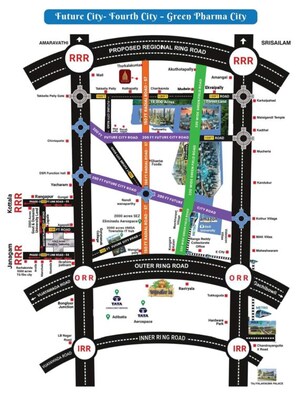  Plot – Map Location View at Kothapalle - for Sale