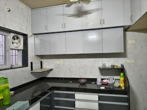 Kitchen in 3 BHK Apartment at Belaire Mansion, Camp – for Sale