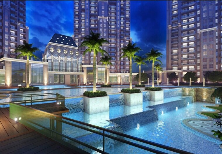 Swimming Pool, ats-tourmaline 3 Bedroom 1750 Sq.Ft. Apartment In Sector 109 Gurgaon 10231579
