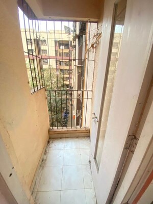 Balcony in 1 BHK Apartment at Soham Parijat Gardens, Ghodbunder Road – for Rent