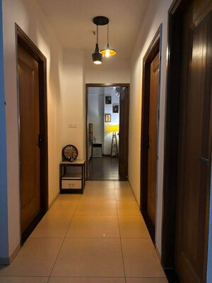 Building Lobby in 3 BHK Apartment at Sushma Chandigarh Grande, Lohgarh – for Rent