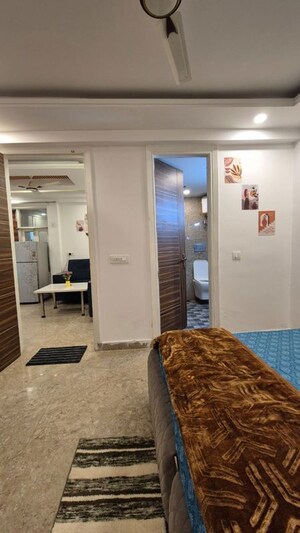 Bedroom in 1 BHK Builder Floor at Saket – for Rent
