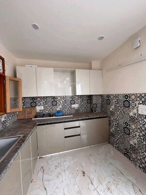 Kitchen in 2 BHK Builder Floor at Chattarpur – for Rent