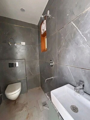 Bathroom in 2 BHK Builder Floor at Chattarpur – for Rent