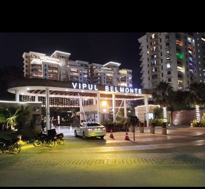 3 BHK Apartment For Rent in Vipul Belmonte