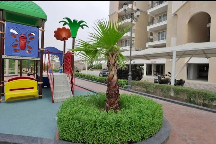 Garden, allwin-el-spazia 3 Bedroom 1638 Sq.Ft. Apartment In Sanauli Zirakpur 10232017