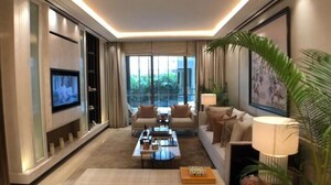 Living Room in 3 BHK Apartment at Mahalaxmi – for Rent