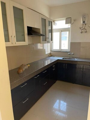 Kitchen in 4 BHK Apartment at Emaar Emerald Floors, Sector 65 – for Rent