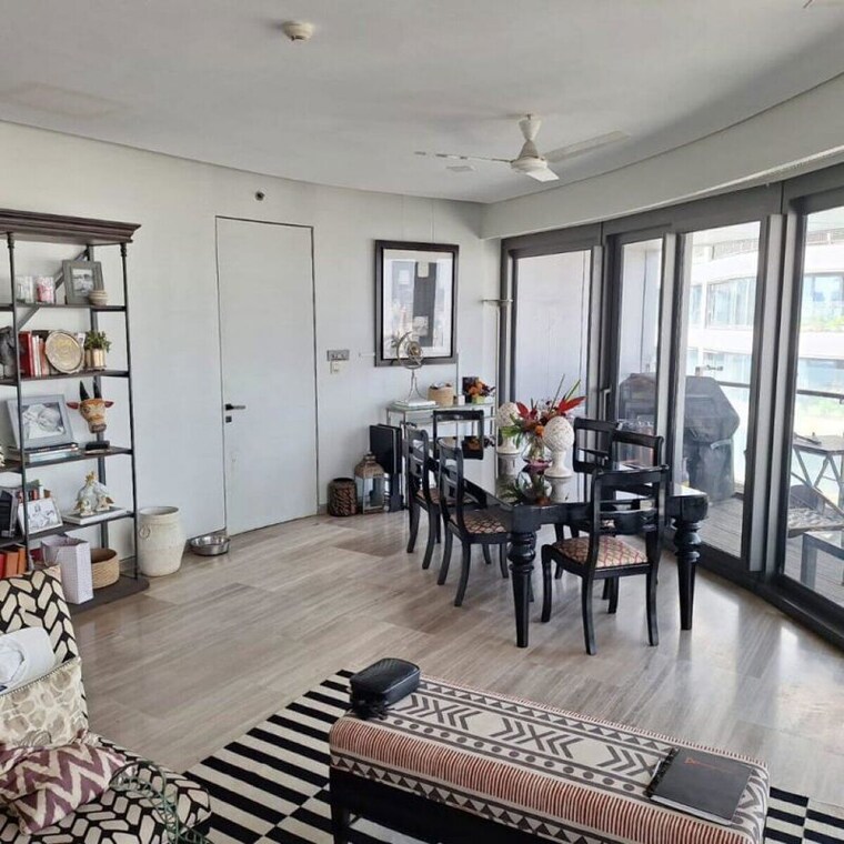 Dining area, lodha-world-crest 4 Bedroom 1791 Sq.Ft. Apartment In Worli Mumbai 10232149