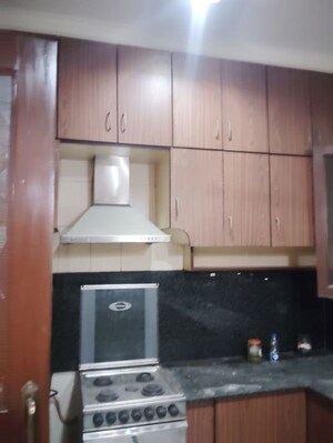 Kitchen in 3 BHK Builder Floor at Sarvodaya Enclave – for Rent