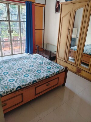 Bedroom in 2 BHK Apartment at Pethkar Samrajya, Kothrud – for Rent