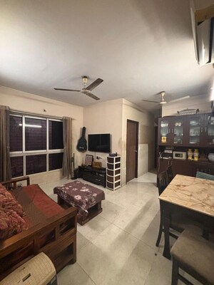 Living Room in 2 BHK Apartment at Lodha Amara, Kolshet Road – for Sale
