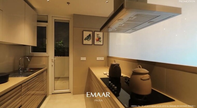 Kitchen, emaar-digi-homes 3.5 Bedroom 2589 Sq.Ft. Apartment In Sector 62 Gurgaon 10232247