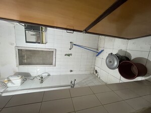 Bathroom in 1 BHK Apartment at Siddharth Nagar CHS, Borivali East – for Rent