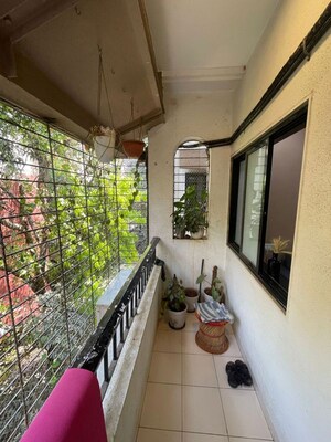 Balcony in 2 BHK Apartment at Santacruz West – for Rent