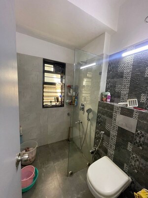 Bathroom in 2 BHK Apartment at Santacruz West – for Rent