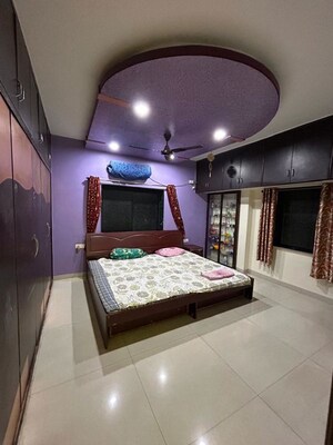 Bedroom in 2 BHK Apartment at Wadgaon Sheri – for Rent
