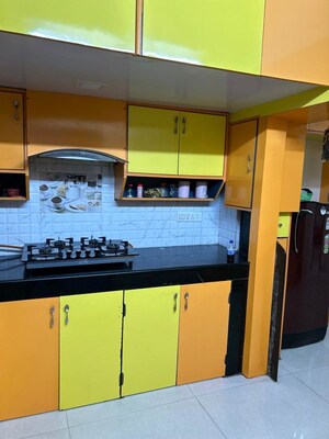 Kitchen in 2 BHK Apartment at Wadgaon Sheri – for Rent