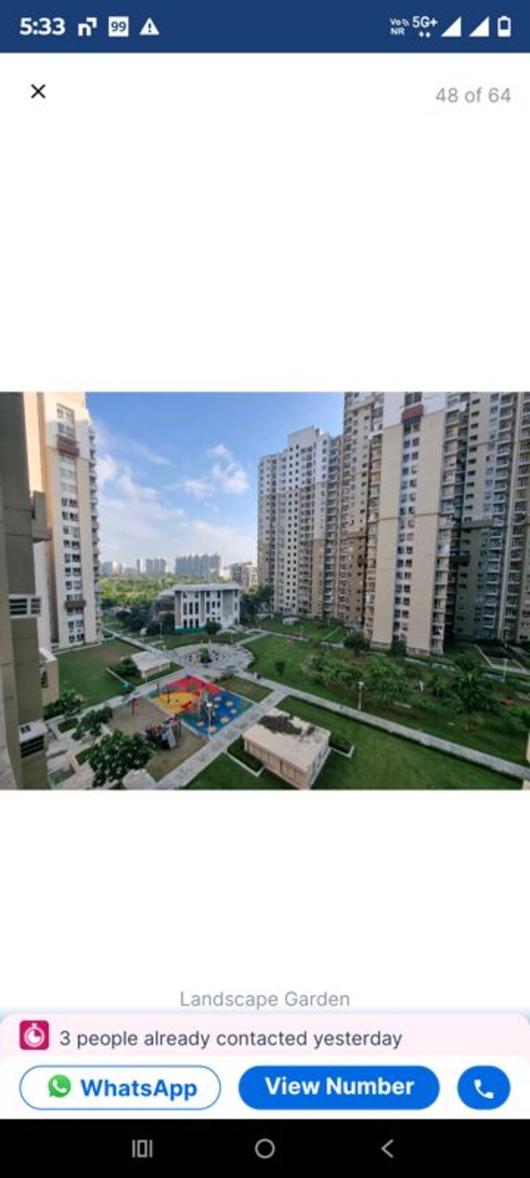 Exterior View, 3c-lotus-boulevard 2.5 Bedroom 1380 Sq.Ft. Apartment In Sector 100 Noida 10232478